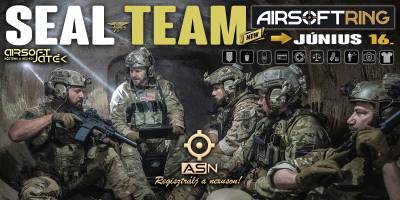 SEAL TEAM - Airsoftring Új!